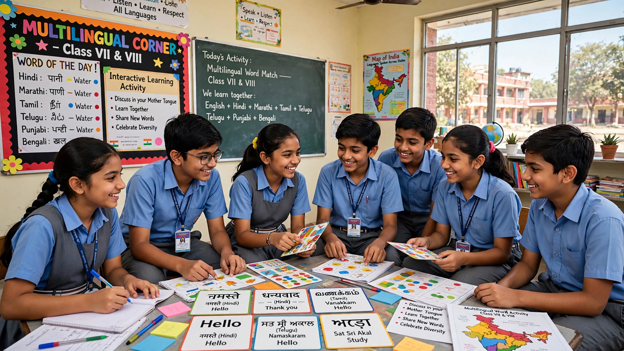 Students in Classes VII & VIII (Academic Session 2026–27)
